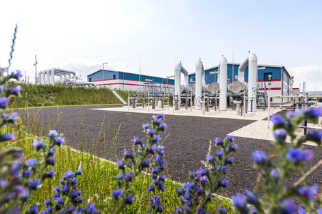 Foto von einer Gasdruckregelmessanlage in Deutschneudorf (Sachsen)