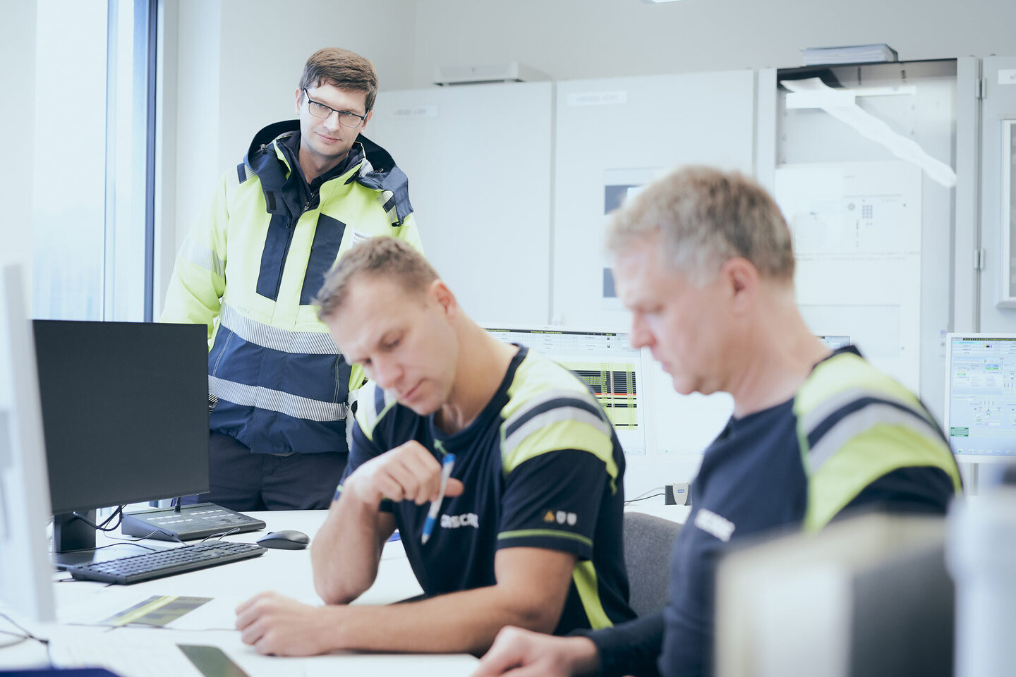 Focused employees