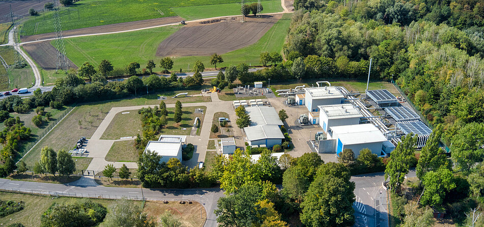 Foto von der Verdichterstation Weisweiler