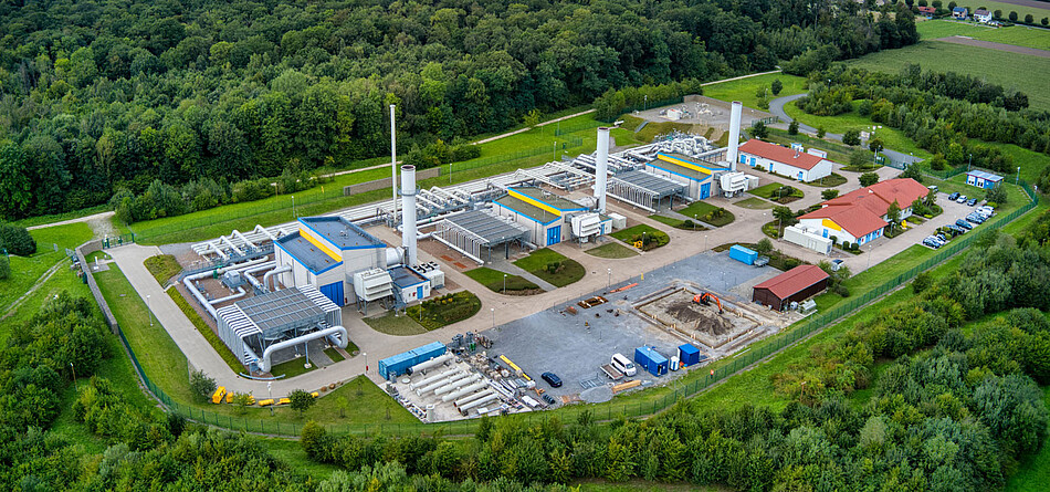 Foto von der Verdichterstation Lippe