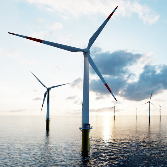 Offshore-Wasserstoffproduktion mithilfe von Windenergie