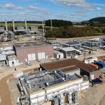 Arbeiten zur Inbetriebnahme der Verdichterstation Reckrod 2 werden fortgesetzt